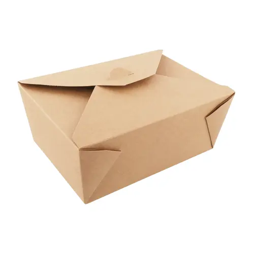 #4 KRAFT FOLDED TAKE OUT BOX #4 KRAFT FOLDED TAKE OUT BOX